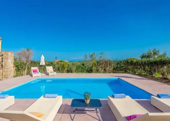 Willa Astarte Villas - Casa De Sun Private Villa With Pool Zakintos