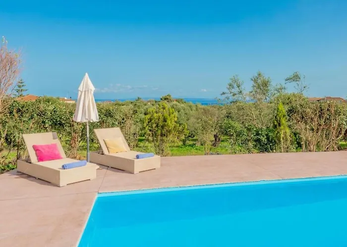 Astarte Villas - Casa De Sun Private Villa With Pool * Zakintos